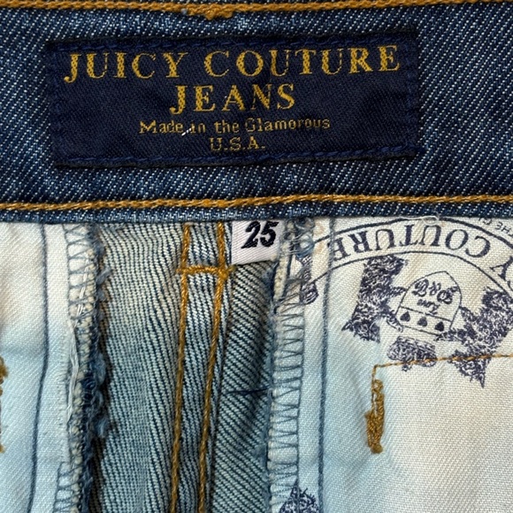 Vintage Juicy Couture Jeans‎ Capri Sz 25 - Picture 2 of 8